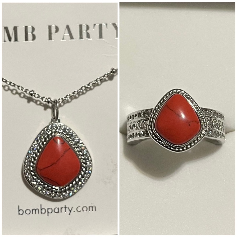 Sahara Nights Necklace & Size 7 Ring Set. RBP3819 and RBP3821